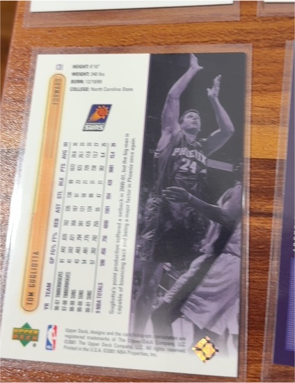 1993-94 Upper Deck #209 Tom Gugliotta — front