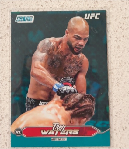 2025 Topps Stadium Club UFC #62 Trey Waters — front