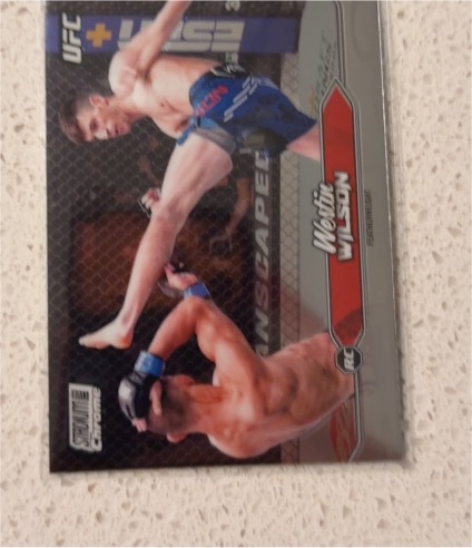 2025 Topps Stadium Club UFC #52 Westin Wilson Rookie Card — front