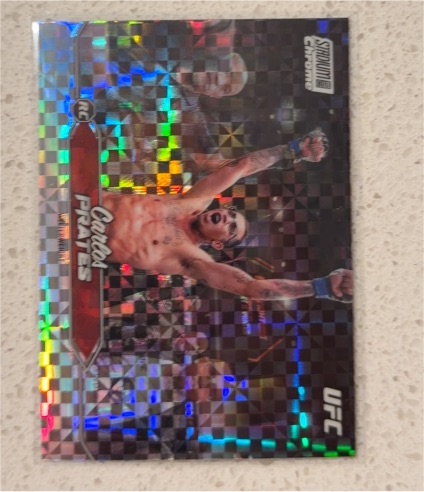 2025 Topps Stadium Club Chrome UFC #C-71 Carson Prates — front