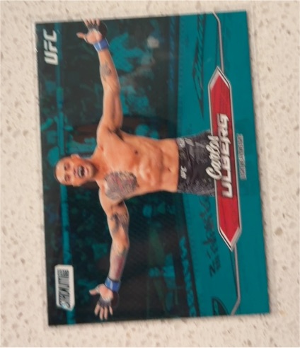 2025 Topps Stadium Club UFC #54 Carlos Ulberg — front