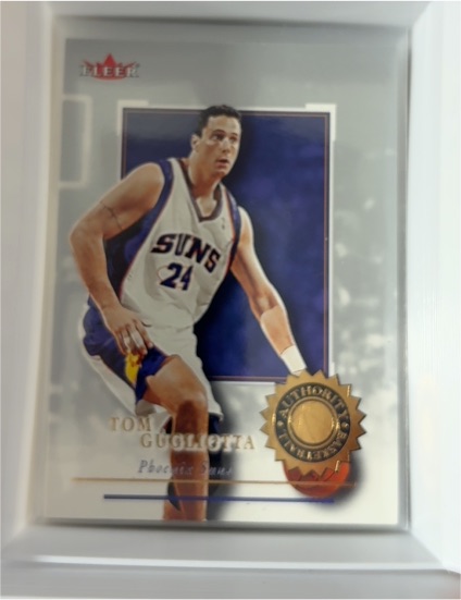 2000 Fleer Authority #44 Tom Gugliotta — front