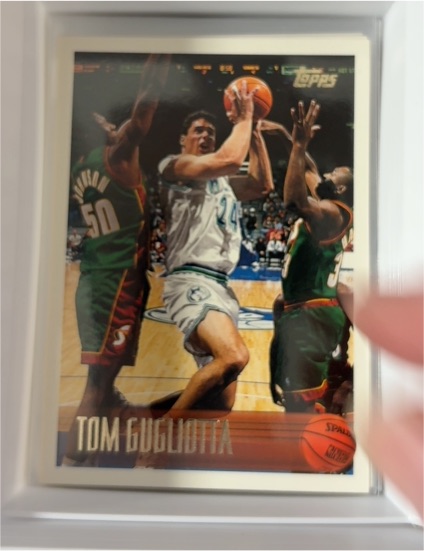 1996-97 Topps #15 Tom Gugliotta — front