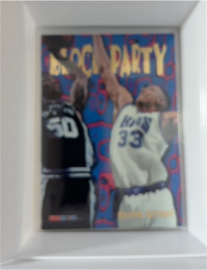 1995-96 Hoops #6 Brian Grant Block Party — front