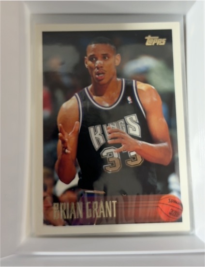 1996-97 Topps #106 Brian Grant — front
