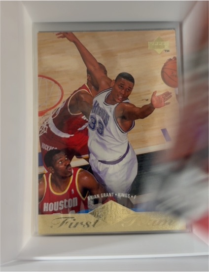 1995-96 Upper Deck #159 Brian Grant Sacramento Kings — front