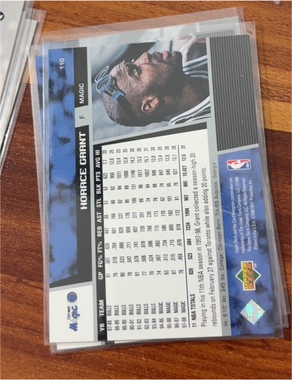 1997 Upper Deck Collector's Choice #110 Horace Grant — front