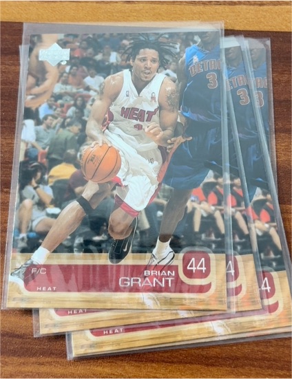 2003 Upper Deck #44 Brian Grant — front