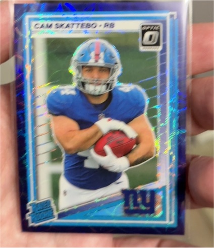 2025 Donruss Optic #228 Cam Skattebo — front