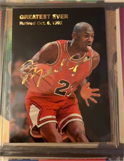 1993 Sports Edition Greatest Ever #NNO Michael Jordan — front
