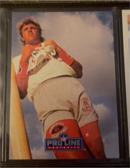 1991 Pro Line Portraits #257 John Elway — front