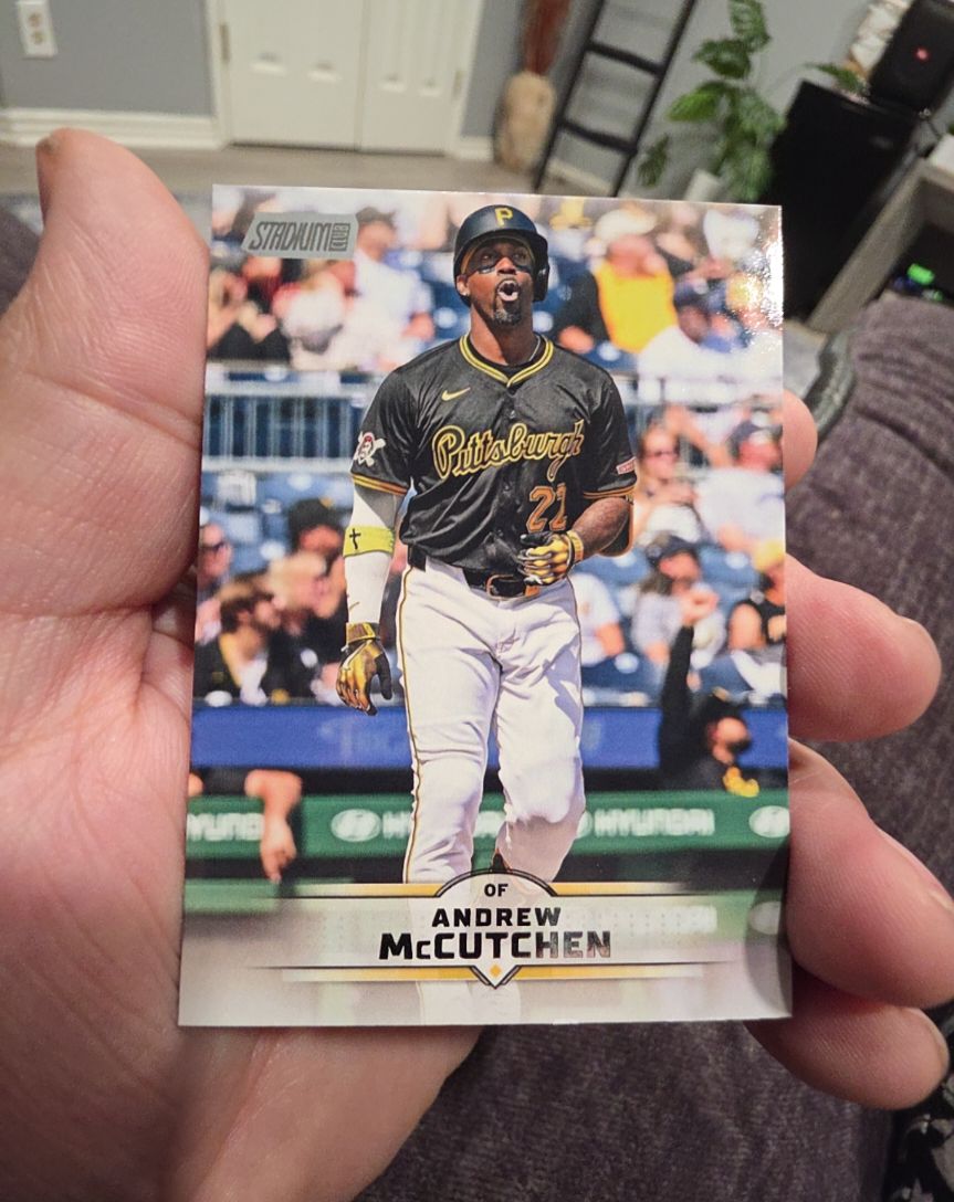 2025 Topps Stadium Club #166 Andrew McCutchen — front