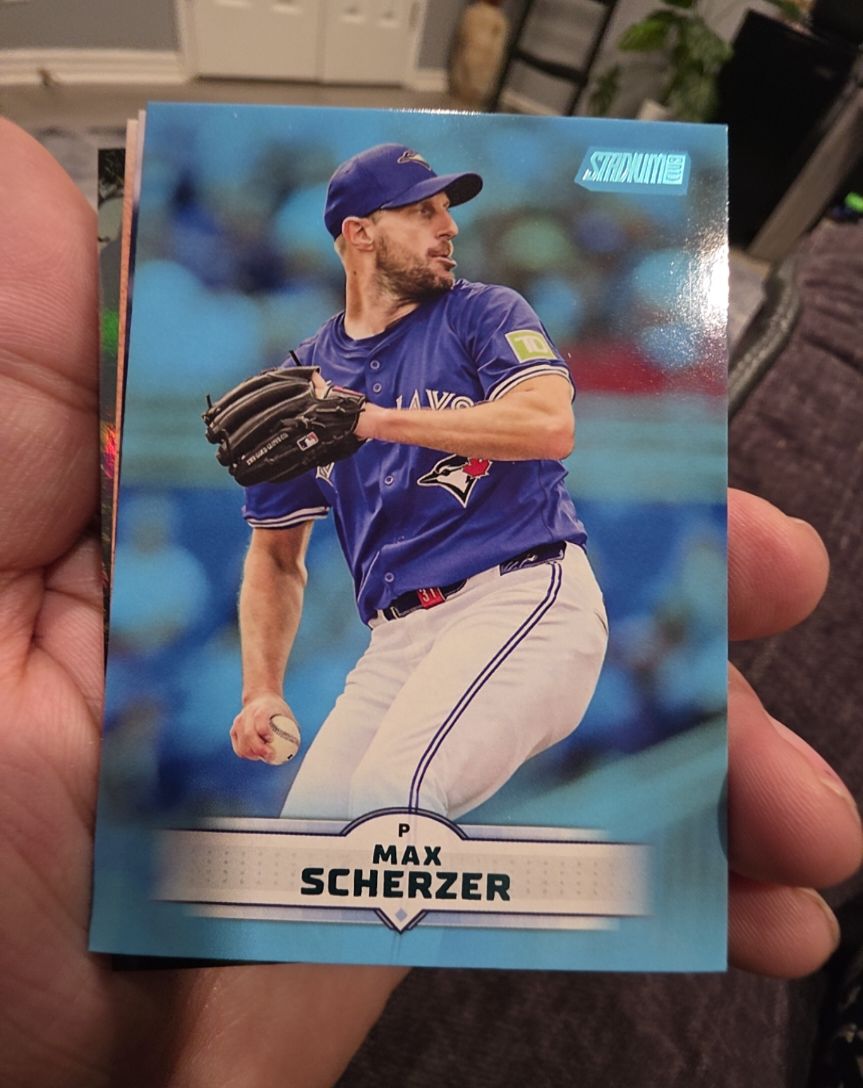 2025 Topps Stadium Club #136 Max Scherzer — front