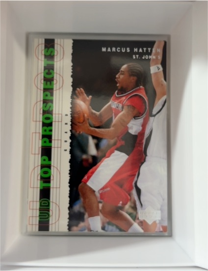 2003-04 Upper Deck Top Prospects #42 Marcus Hatten — front