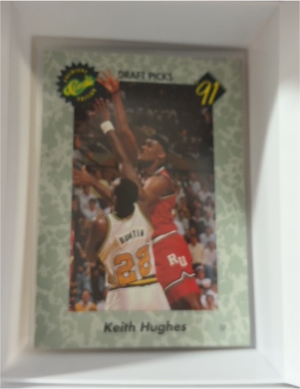 1991 Classic Draft Picks #37 Keith Hughes — front