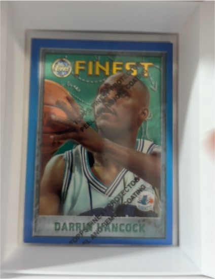 1995-96 Topps Finest #157 Darrin Hancock — front