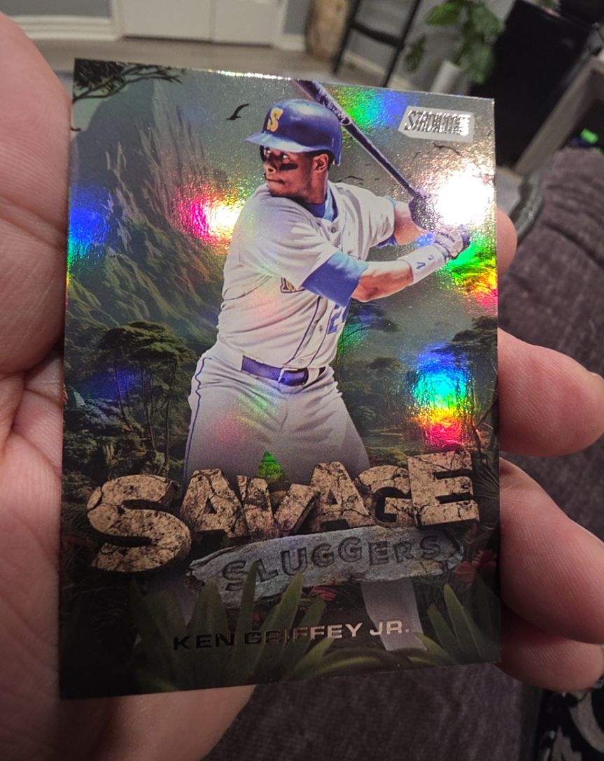 2025 Topps Stadium Club #SS-24 Ken Griffey Jr. Savage Sluggers — front