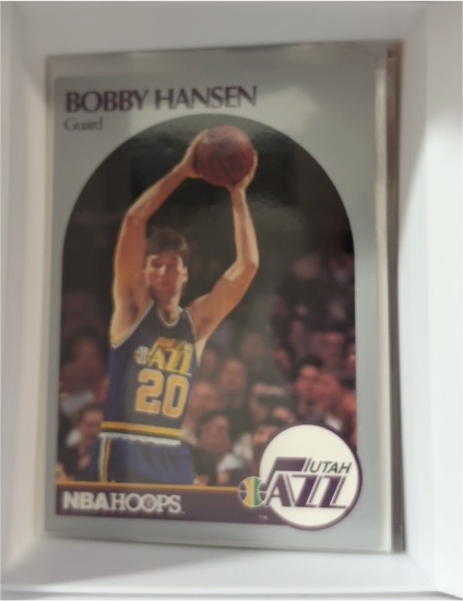 1990-91 NBA Hoops #290 Bobby Hansen — front