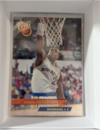 1993-94 Fleer Ultra #66 Byron Houston — front