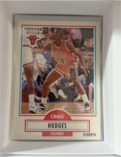 1990 Fleer #25 Craig Hodges — front