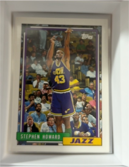 1992-93 Topps #272 Stephen Howard — front