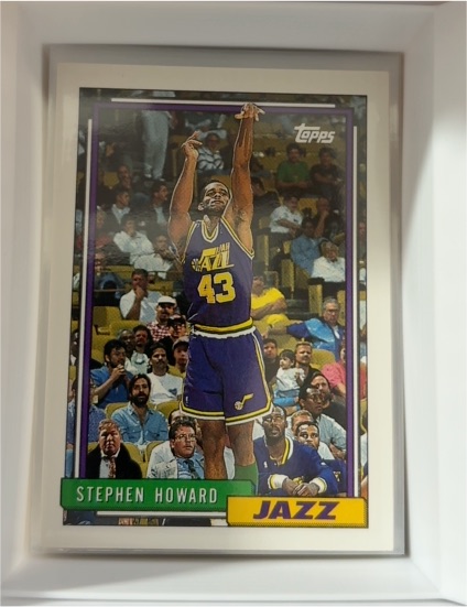 1992-93 Topps #272 Stephen Howard — front