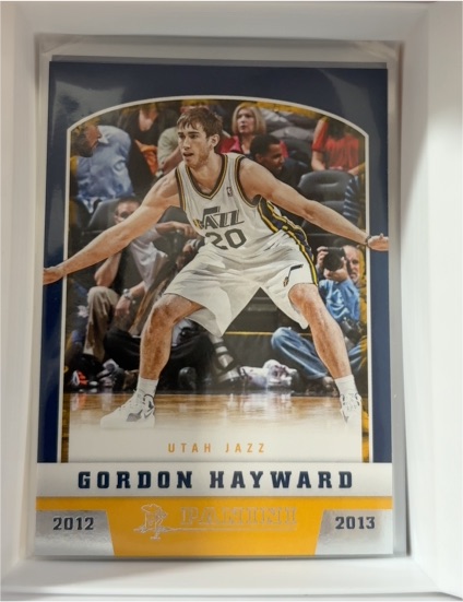 2012-13 Panini #67 Gordon Hayward Utah Jazz Basketball Card — front