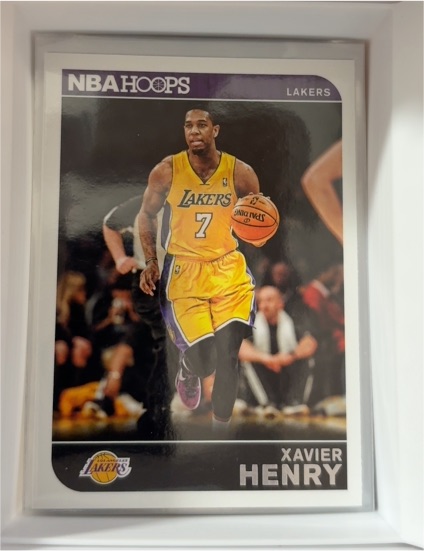 2014-15 Panini NBA Hoops #160 Xavier Henry — front