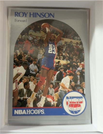 1990-91 NBA Hoops #198 Roy Hinson — front