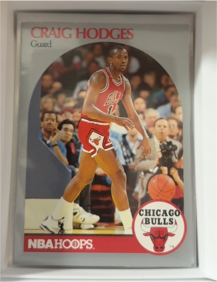 1990-91 NBA Hoops #64 Craig Hodges — front