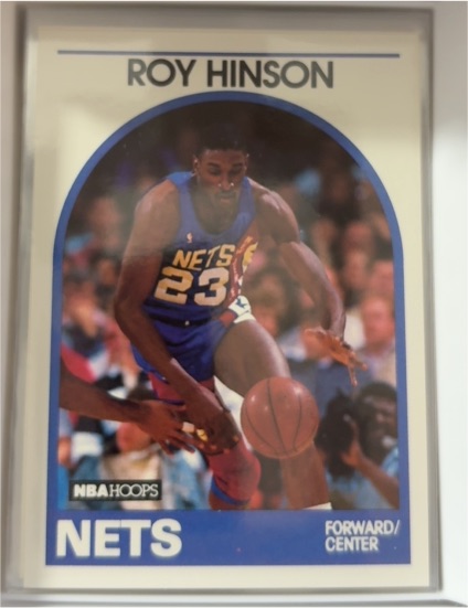 1989-90 Hoops #276 Roy Hinson — front