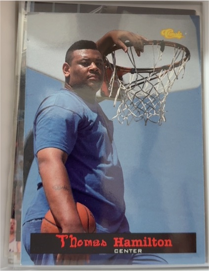 1994 Classic Draft #71 Thomas Hamilton — front