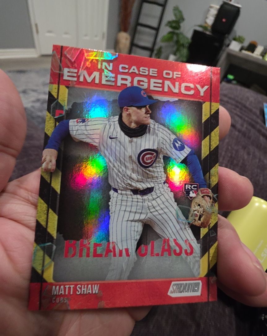 2025 Topps Stadium Club #ICE-22 Matt Shaw — front
