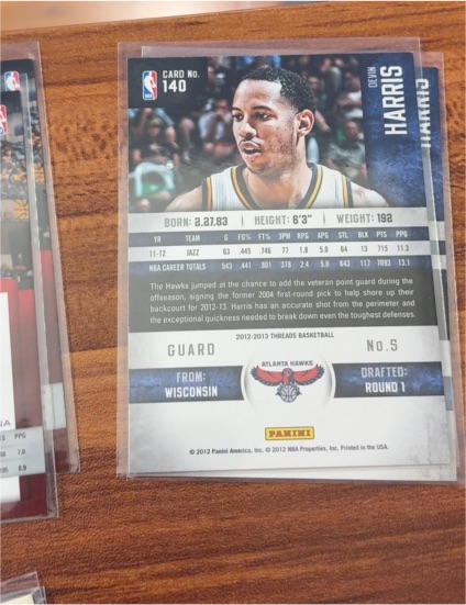2012-13 Panini Threads #140 Devin Harris — front