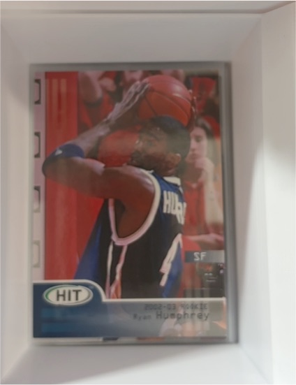 2002-03 Sage Hit #8 Ryan Humphrey — front