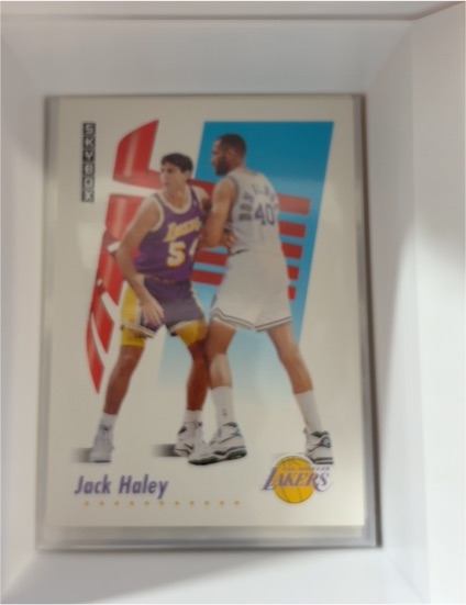 1991-92 SkyBox #632 Jack Haley — front