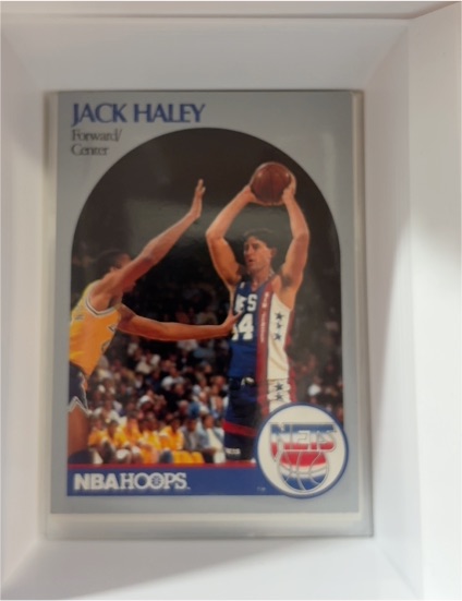 1990 NBA Hoops #197 Jack Haley — front