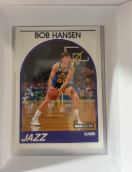 1989-90 Hoops #27 Bob Hansen — front