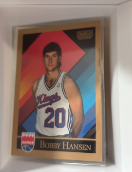 1990-91 SkyBox #409 Bobby Hansen — front