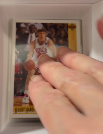 1991-92 Upper Deck #408 Bobby Hansen Chicago Bulls — front