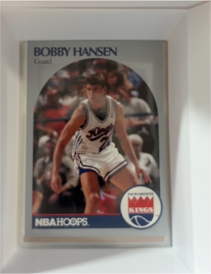 1990 NBA Hoops #428 Bobby Hansen — front