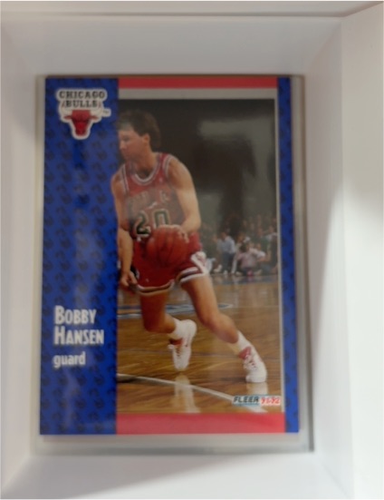 1991-92 Fleer #256 Bobby Hansen — front