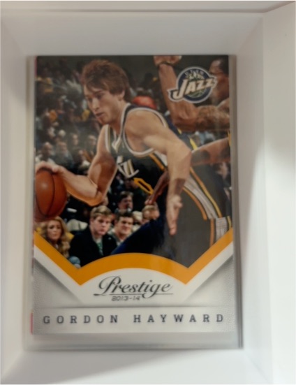 2013-14 Panini Prestige #70 Gordon Hayward — front