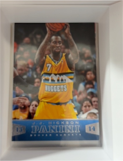 2013-14 Panini #25 J.J. Hickson Denver Nuggets — front