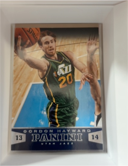 2013-14 Panini #13 Gordon Hayward — front