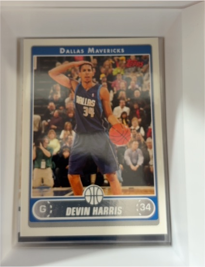 2006-07 Topps #166 Devin Harris Dallas Mavericks — front