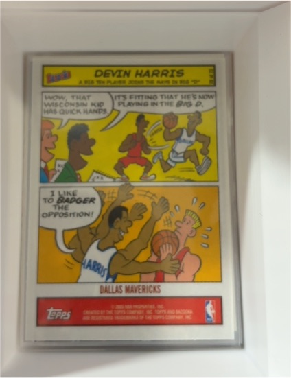 2004-05 Topps Bazooka Comics #20 Devin Harris — front