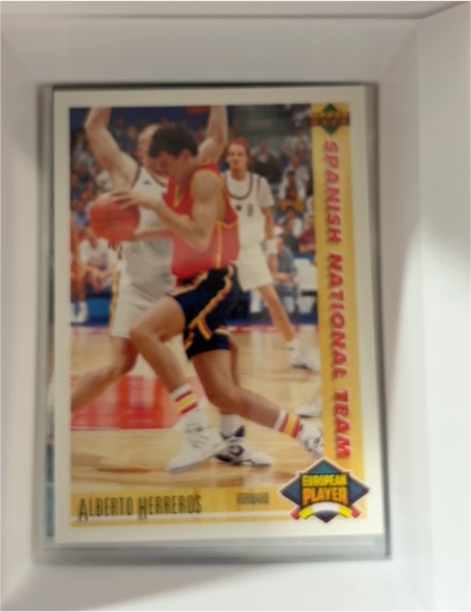 1991 Upper Deck Spanish National Team Alberto Herreros — front
