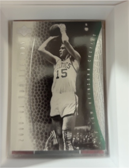 2000-01 Upper Deck NBA Legends #27 Tom Heinsohn — front