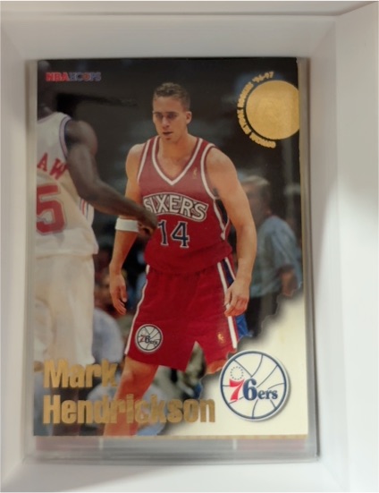 1996-97 NBA Hoops #294 Mark Hendrickson — front